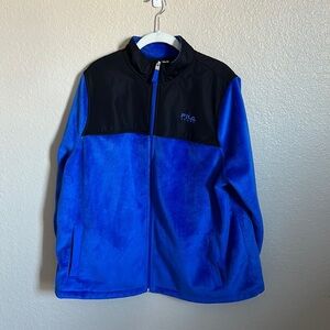 FILA sport zip fuzzy sweatshirt​